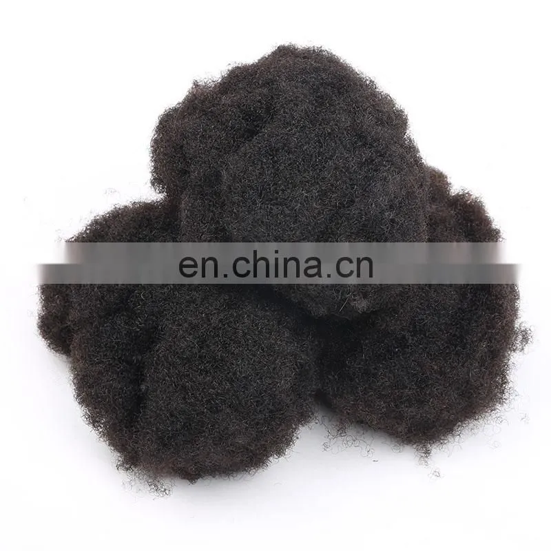 4pcs/lot tight Afro Kinky Bulk Hair 100% Human Hair For DreadLocks,Twist Braids Nautral Color Afro kinky Hair