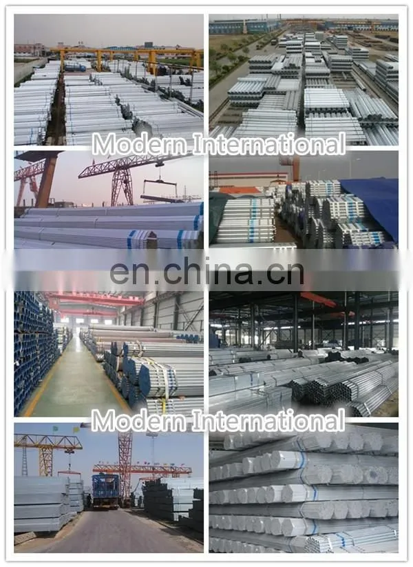 BS1387 hot dipped gi pipe for greenhouse