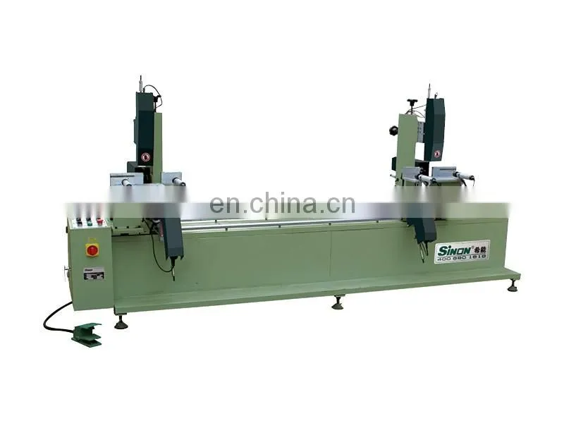 Auto Water Slot UPVC Window Milling Machine aluminium fabrication machines
