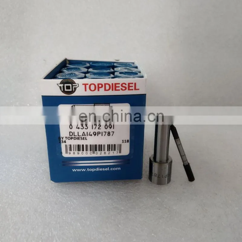 TOPDIESEL COMMON RAIL NOZZLE DLLA152P1681 0433172029 FOR INJECTOR 0445110310