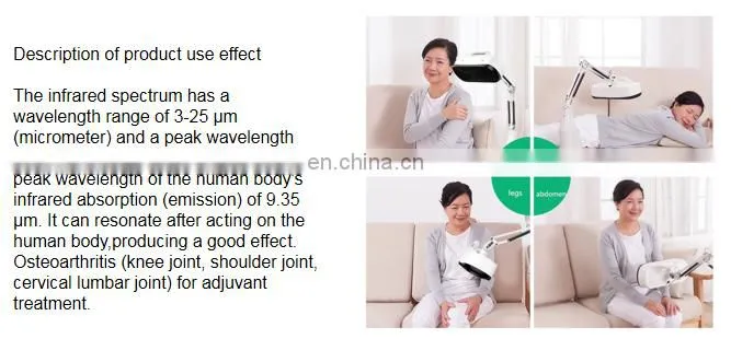 infrared tdp lamp therapy devices for pain relief wounds recovery Intelligent remote control Use convenient