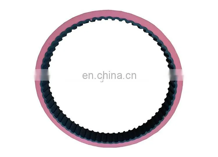 Red rubber coating timing belt for packing machine