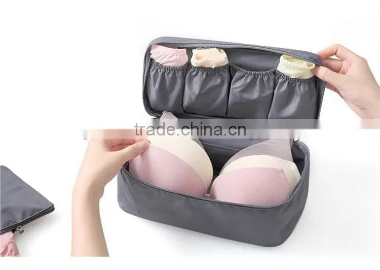 Portable Travel Drawer Dividers Closet Organizers Bra Underwear Storage Bag