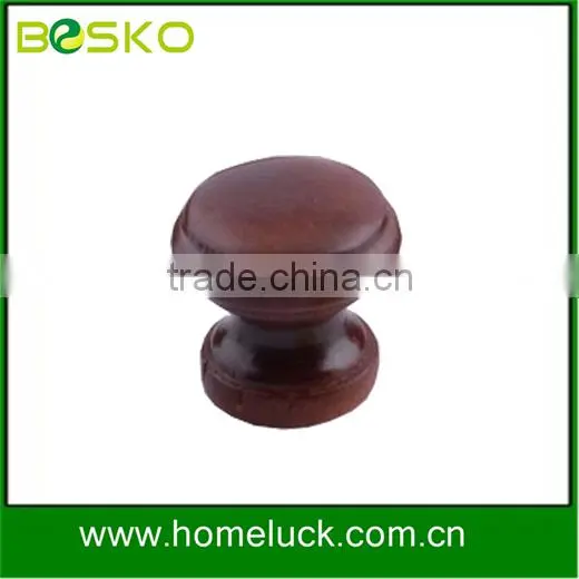 chinese pine knobs brown round wooden drawer knobs supplier