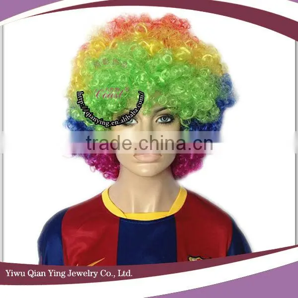 cheap synthetic make afro wig