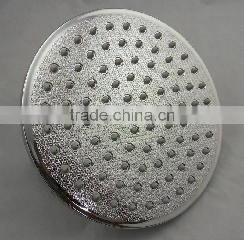 NEW 8" Round ABS Ultra-thin Chrome Bathroom Shower Head