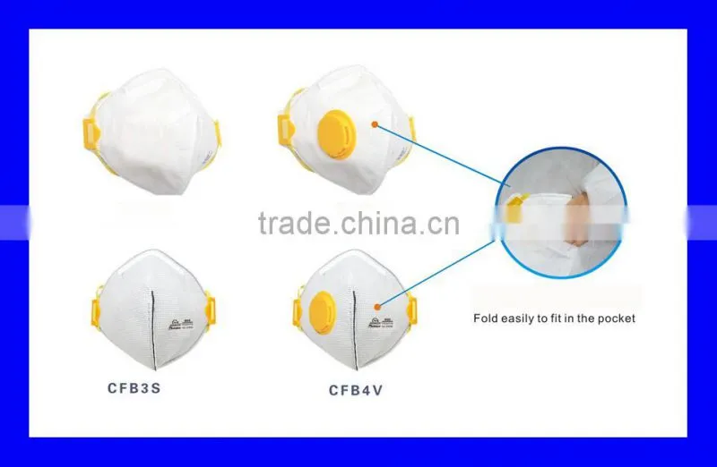 Breathe N95 dust mask with the valve