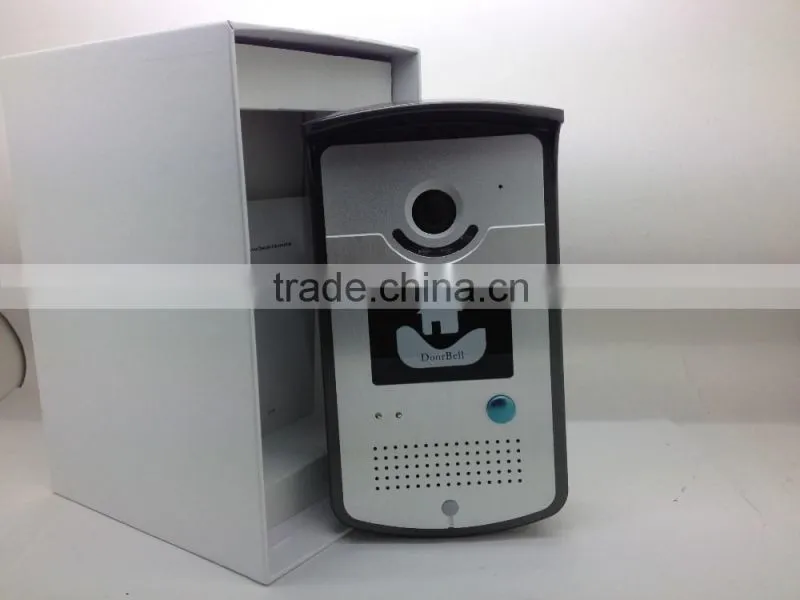 10Meters IR Night Vision 110 Degree Wide Angle 720P HD WiFi Video Doorbell Camera with Remote Unlock and Motion Detection Alarm