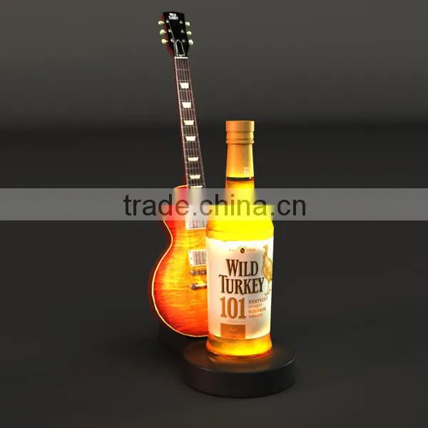 Customized LED Bottle Glorifier for Vodka Wine in the pub bar