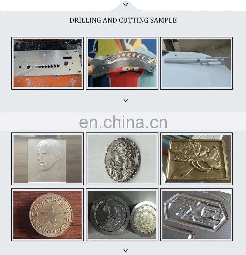 High quality 4040 6060 mold metal engraving mini cnc router for aluminium copper alloy