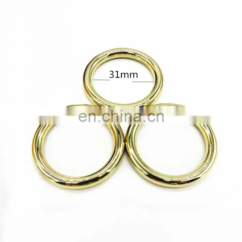 Wholesale Zinc Alloy Round Ring 1 Inch Metal O Ring for Handbag