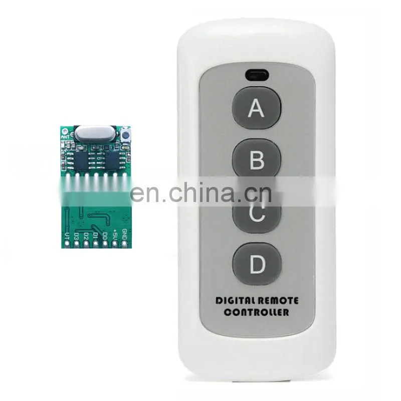 Small size 433MHZ wireless RF receiver decoder module, remote control receiver board