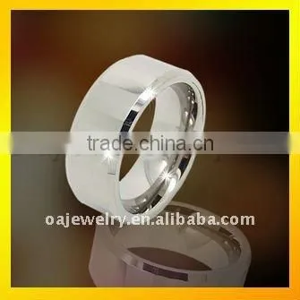 2013 new design shiny polish cobalt free mens tungsten ring