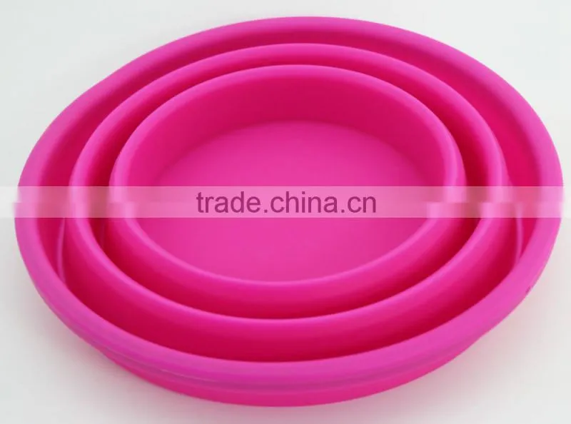 Muti-Functional Food Grade Foldable Silicone Bucket