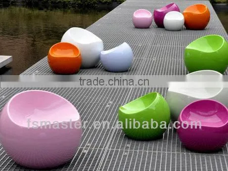 unique design high quality ABS plastic cheap ball chair replica