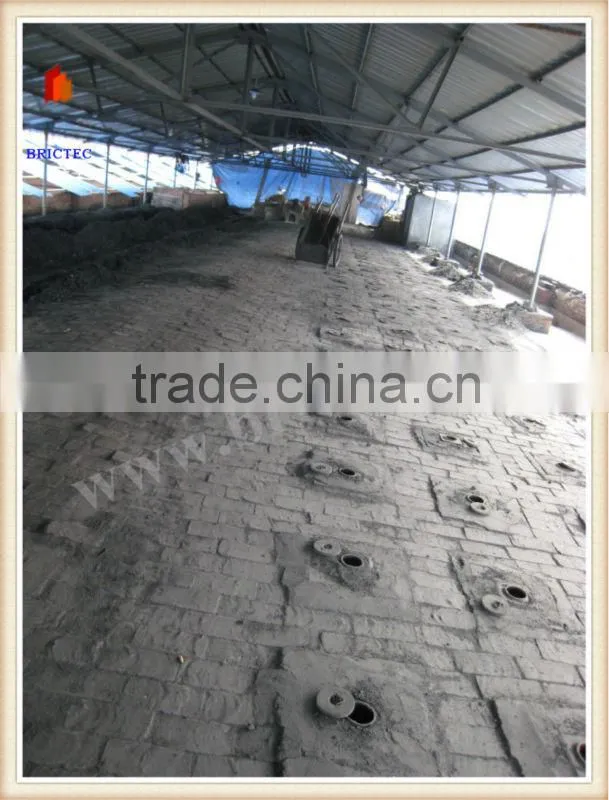 Auto linea de produccion de ladrillo con horno automatic hollow brick making machine
