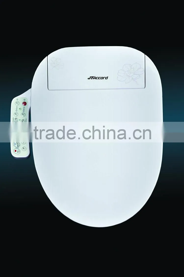 2015 European style White Intelligent automatic heated electric toilet seat
