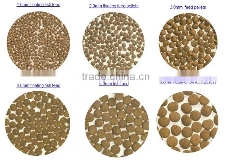 High quality floating fish feed pellet machine