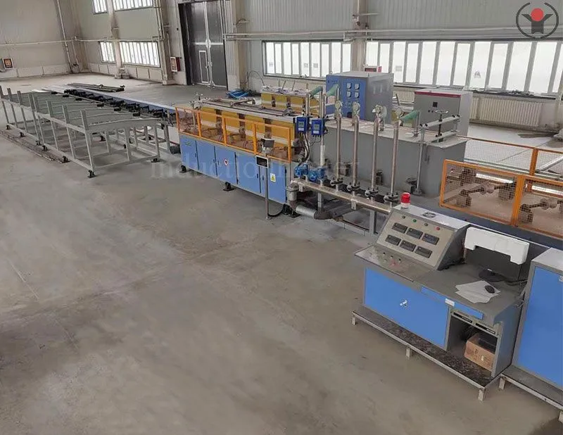 steel bar and steel wire heat treatment machine