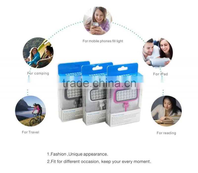 Pocket Spotlight Compact LED Selfie Flash Light for Cell Phone