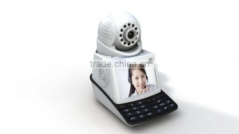 IR Network Phone IP Camera, Face to Face Time Phone with Onvif Protocol (IPC3C04)