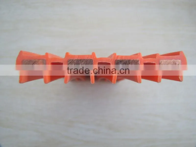 Seamless copper conductor bar system for overhead crane