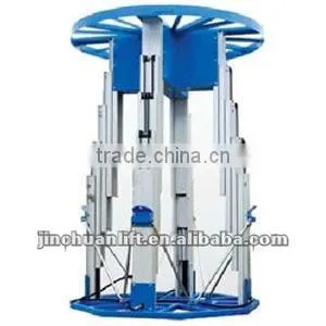 6-14m aluminium hydraulic alloy lifting platforms