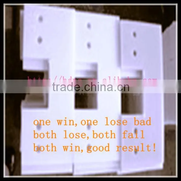 HIGH quality Plastic Round Type Drag Conveyor Flight UHMWPE parts