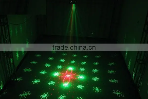 150mw recessed Red Green sound active laser light