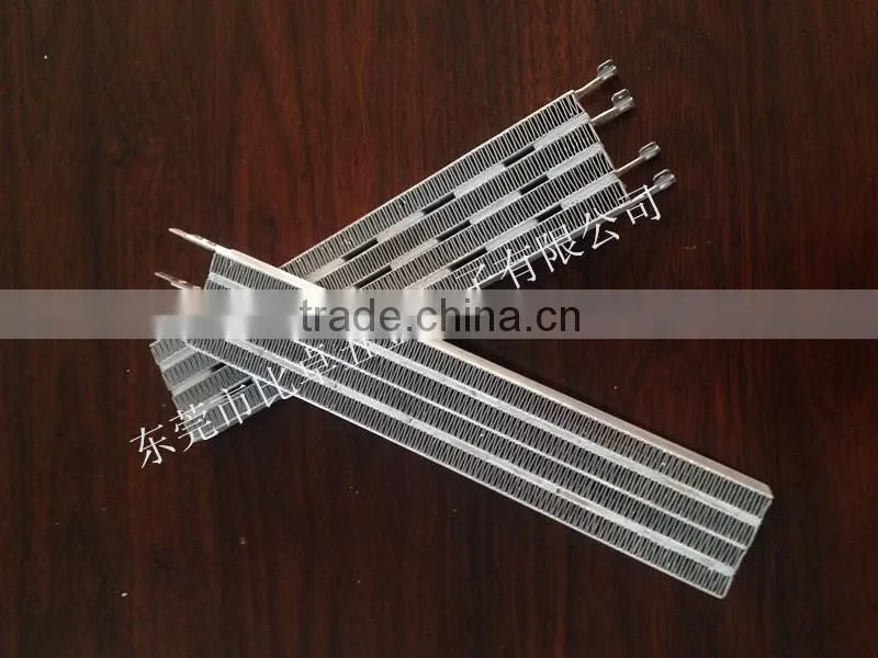 PTC aluminum fan heater components for warm air blower 220V