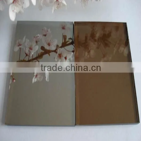 Hot sale Euro bronze reflective float glass for buildings