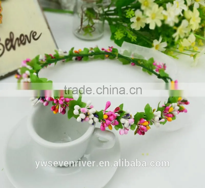 Midsummer simulation berries, female is manual headdress The bride wedding garland The photo studio with makeup crowns