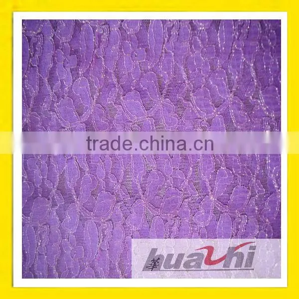 hangzhou unique lace fabric with special design