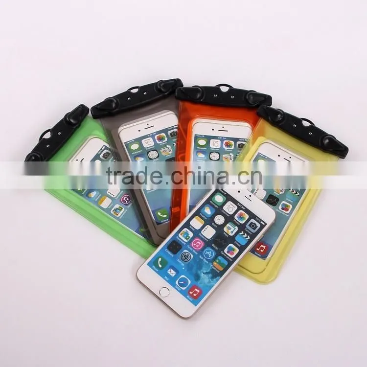 Waterproof floating cases orange color