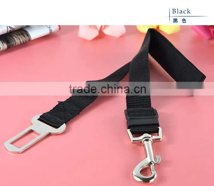 Multicolors Polyester Dog Pet Seat Safety Belt for Car Vehicle