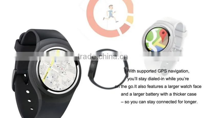 2016 X3 sim card smart watch 3g round smart watch MTK 6572 smartwatch sport
