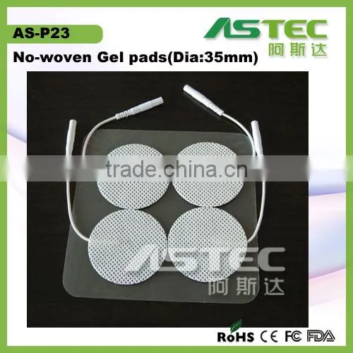 wholesale reusable EMS electrode gel heating pad self adhesive tens electrode pads