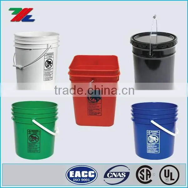 1L/ 2.5L / 5L /10L / 16L / 18L / 20L /25L Plastic Storage Pails and Buckets with Lids