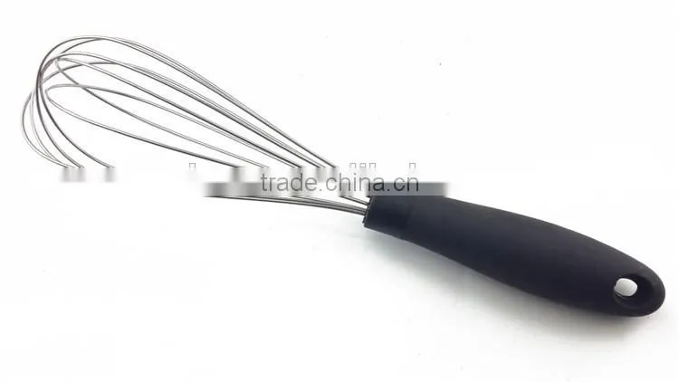 Dough whisk wood handle