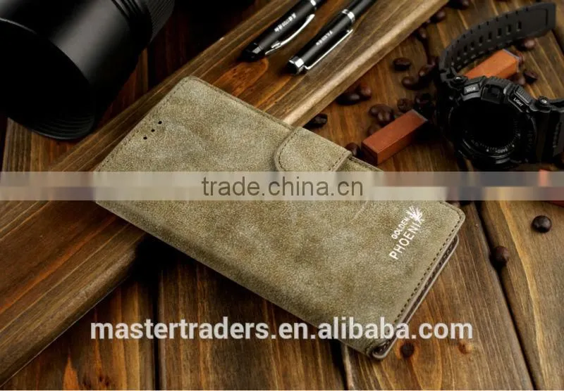 Top Quality Golden Phoenix Genuine Leather Case For Redmi note MT-2644