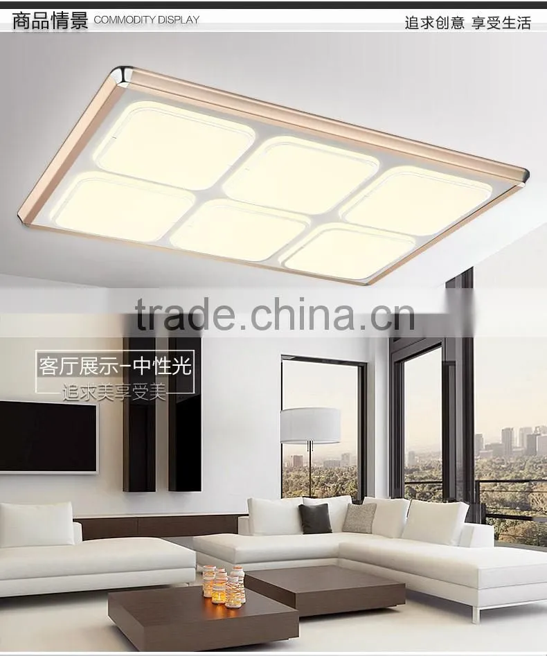 China made surface mount square round led ceiling light fixture home use