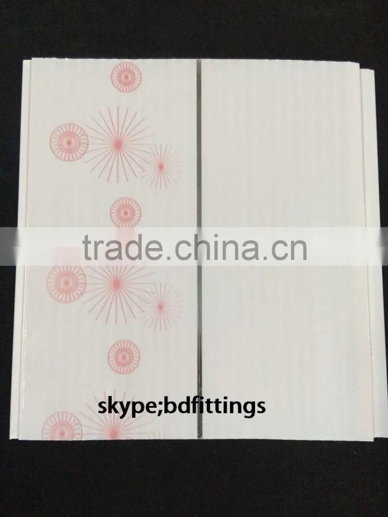 high quality plastic hot stamp pvc panel manufacturer