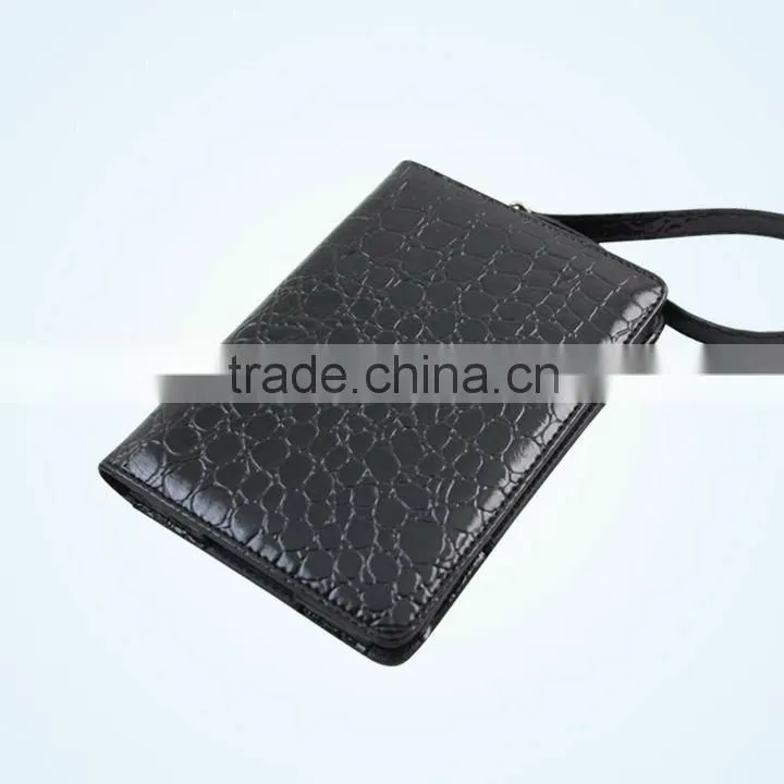 Black Leather Cover Case For Amazon Kindle 4 4th