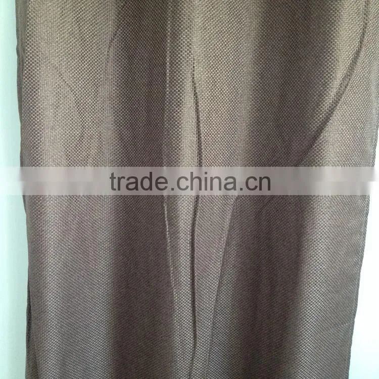 solid color blackout curtain fabric