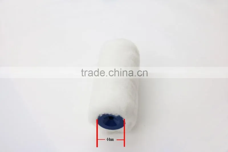 18cm long pile white polyester paint roller brush