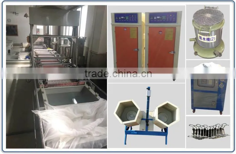 Semi-automatic chrome plating machine of factory