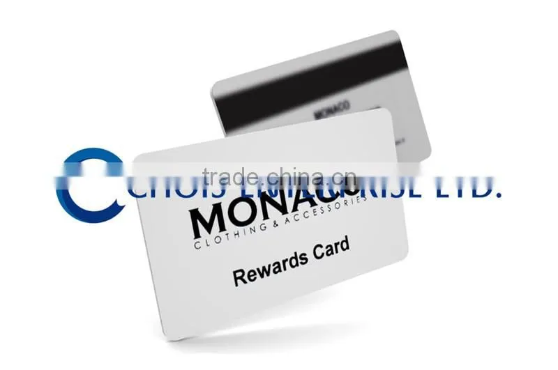 Blank PVC Magnetic Card