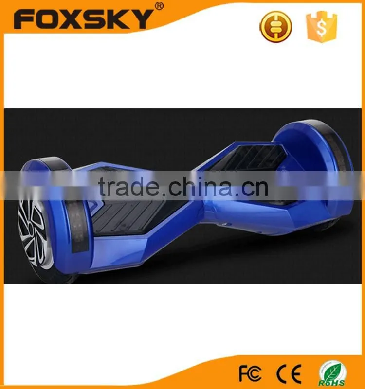 China supplier factory bluetooth music electric scooter, self balancing electric scooter