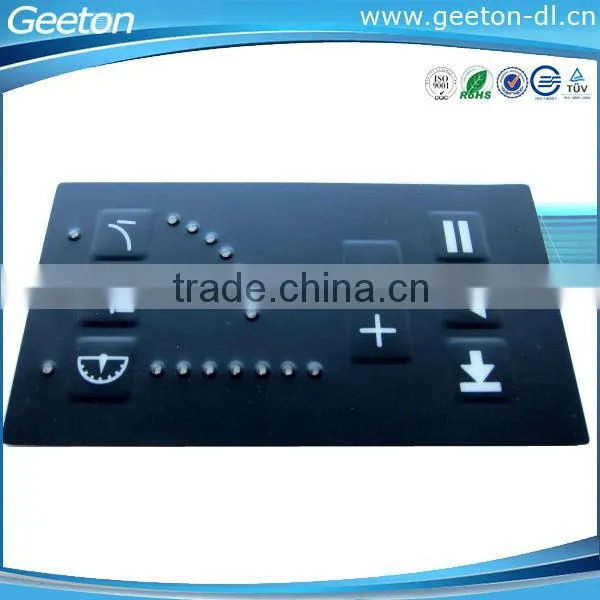 LED Pillow Embossed Keyboard Membrane Switches