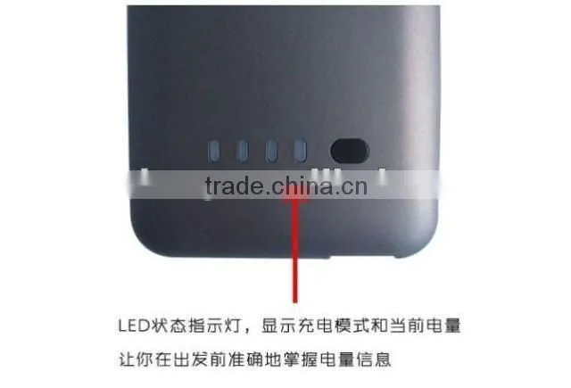 1200 mah External backup battery case For iPhone 4/4S emergency charger